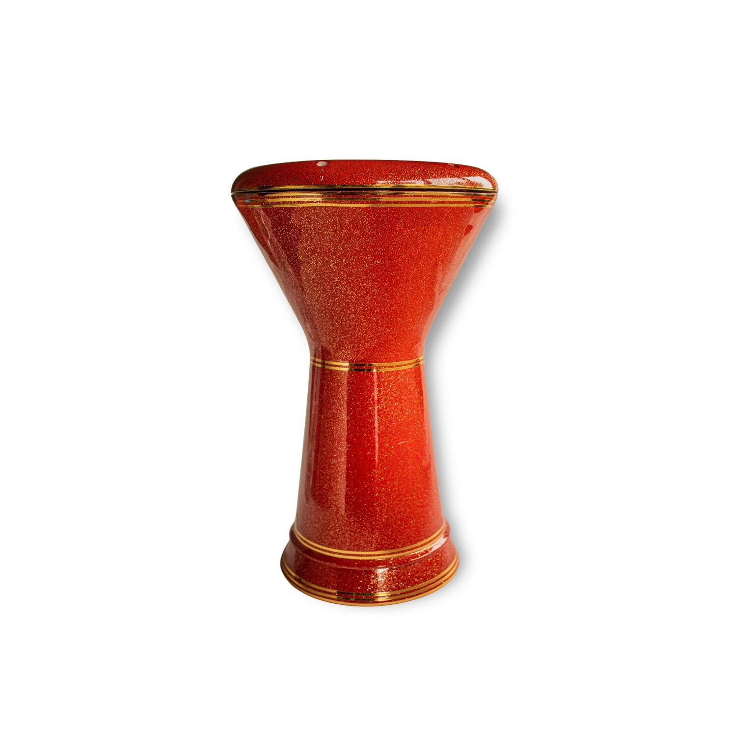 Darbuka Egiziana 18 Pollici Caravan-Alexandria Intarsiata In Madreperla - Serie Pro