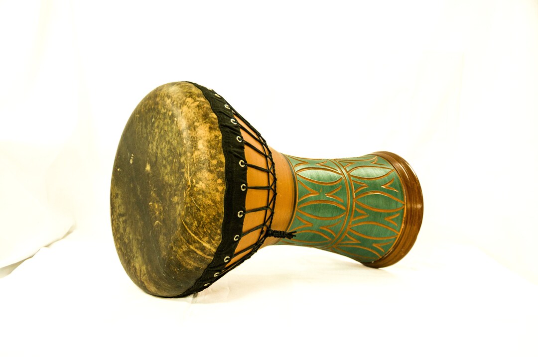 Professional Fish Skin Clay Solo Darbuka Doumbek Dohola Etsy