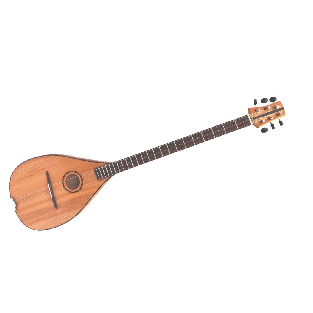 Bulgarian Tambura 6 Strings Carved Body Etsy