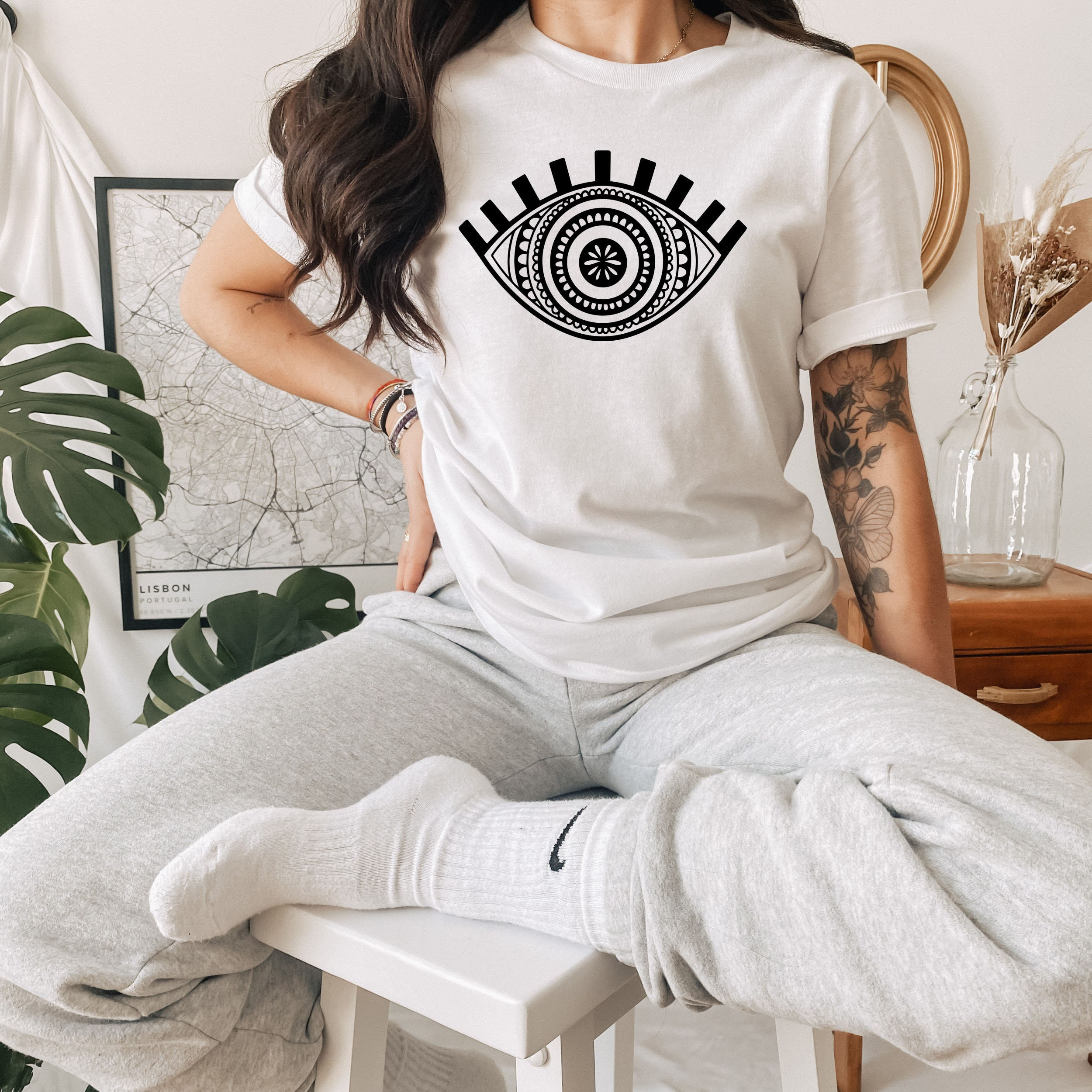 Mandala Evil Eye Svg Mandala Svg Evil Eye Svg Meditation - Etsy