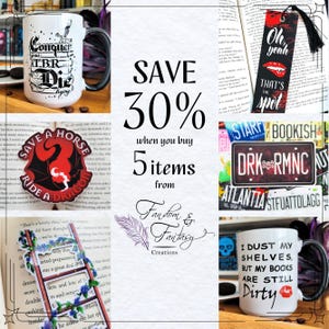 Smut Lovers Mug, 15oz Bookish Mug with Black Handle & Interior, I Dust My Shelves But My Books Are Still Dirty, Booktok Romance Reader Gift image 3