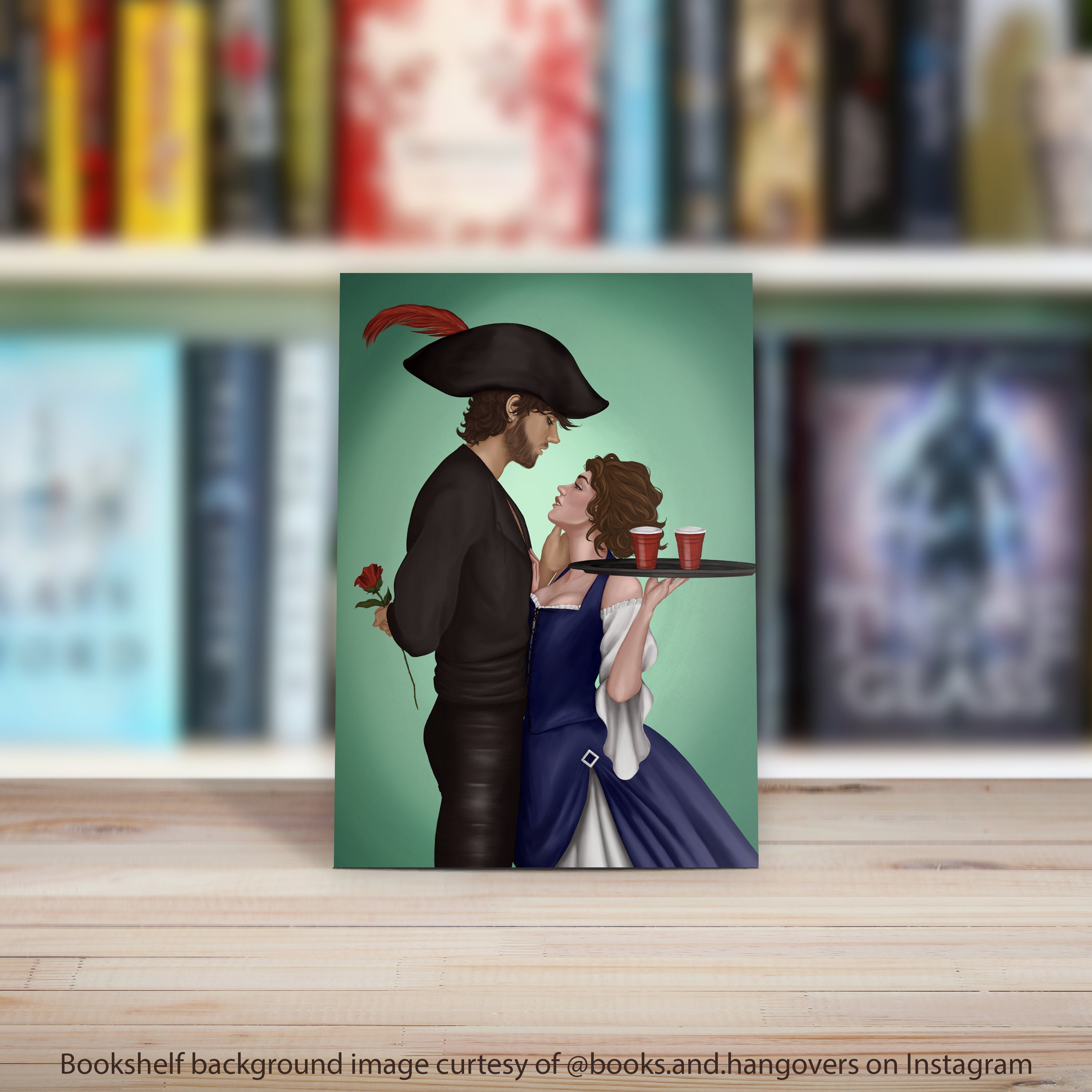 Well Met-kunstafdruk | Emily en Simon | Jen DeLuca | Ren Faire