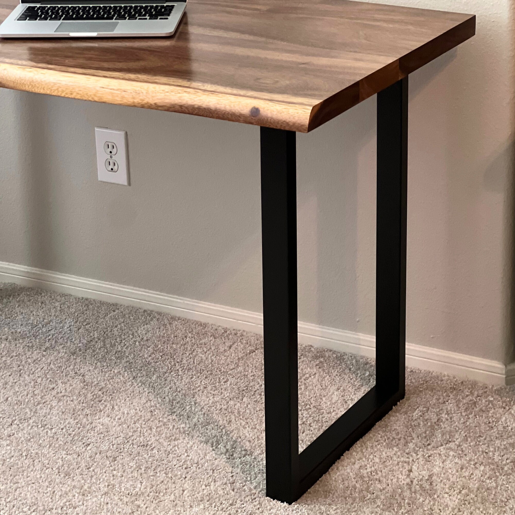 Office Desk, Computer Desk, Wood Desk, Writing Desk, Walnut Desk, Live ...