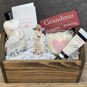 Grandma Gift, Gifts for Grandma, Personalized Gifts for Grandma, Grandma Gifts, Birthday Gift, Mother&#39;s Day Gift, Gift Basket