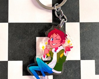 Lance Acrylic Keychain