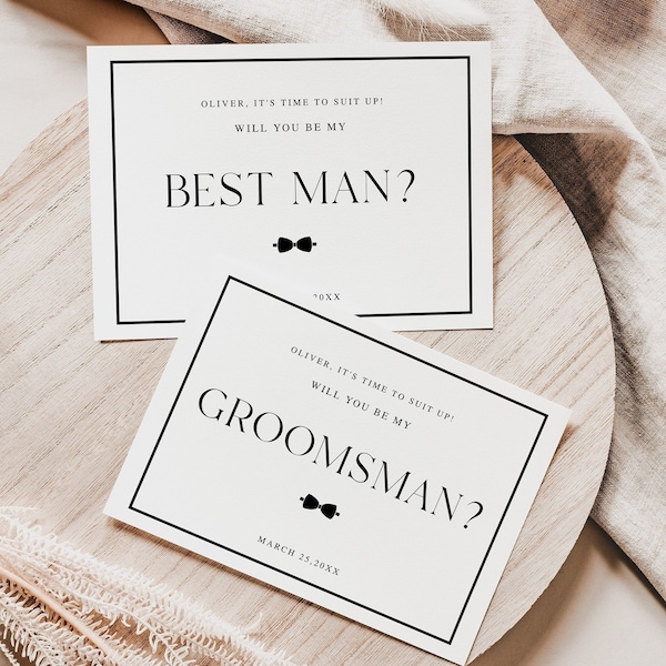 Groomsmen Proposal Etsy