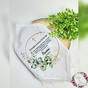 Szatka do chrztu/ Szatka do chrztu/ szatka do chrztu/ personalizowana opis Szatka do chrztu
