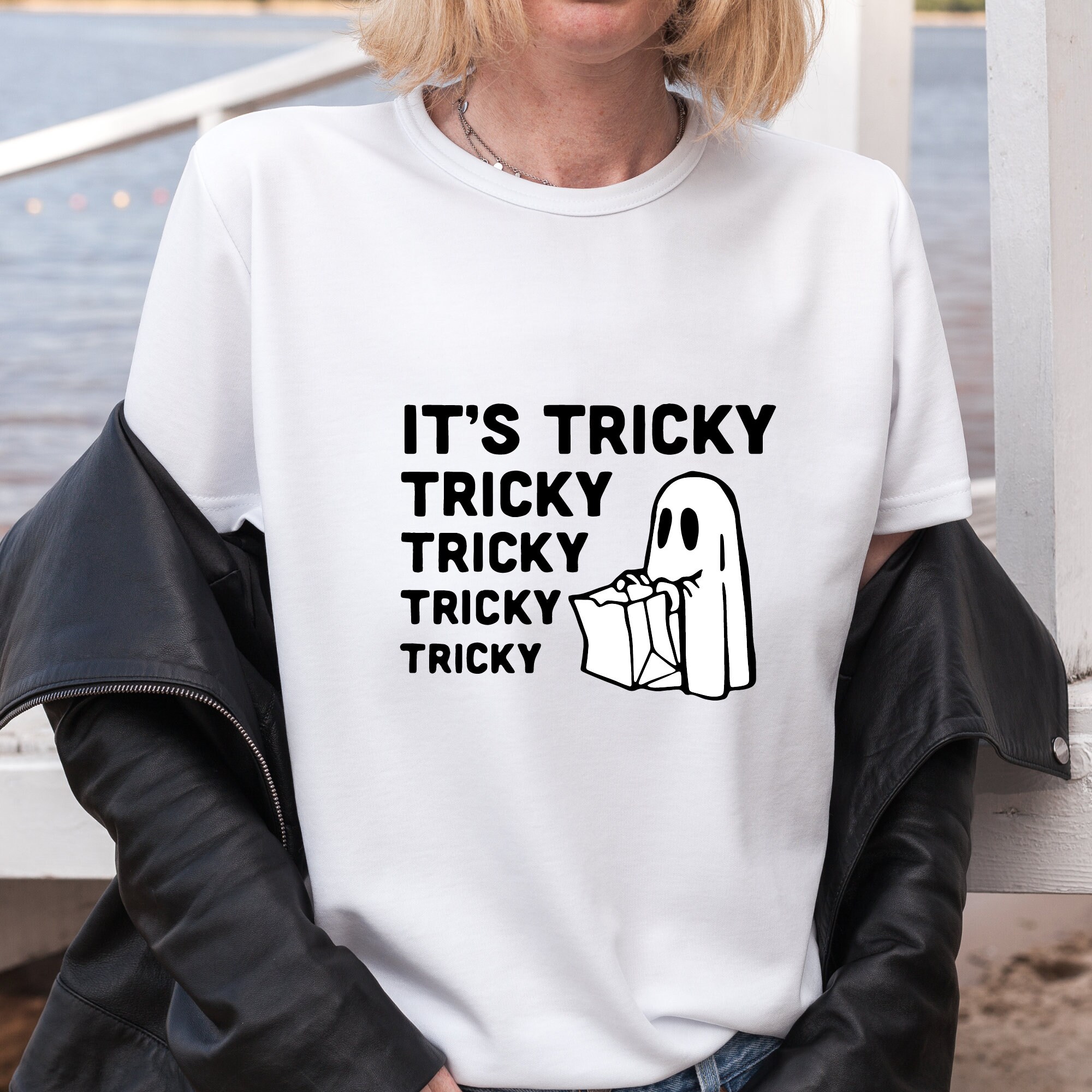 it's tricky tricky tricky halloween shirt