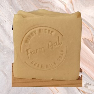 Plain Unscented  Goat Milk Soap, Natural Goat Milk Soap for sensitive skin, Palm Oil Free Soap, Moisturizing and Nourishing Goat Milk Soap