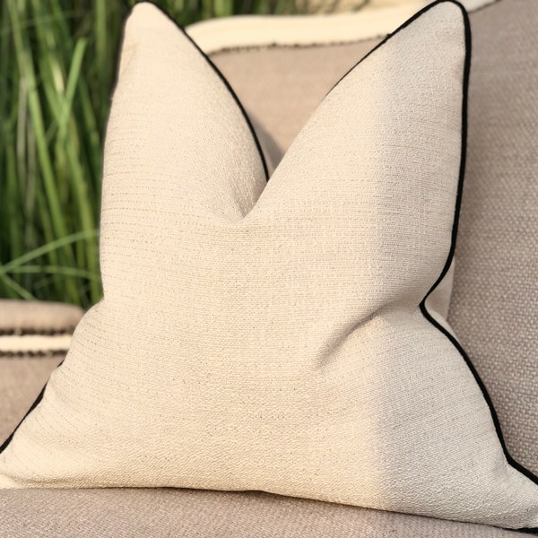 Neutral Throw Pillow Etsy