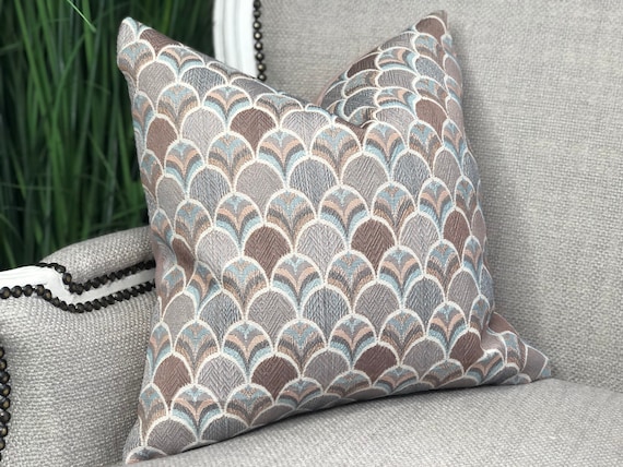 SALE Art Deco Cushion Cover Art Deco Pillow Art Deco Decor Patterned Cushion 16 X 16 40cm X 40cm Etsy Canada