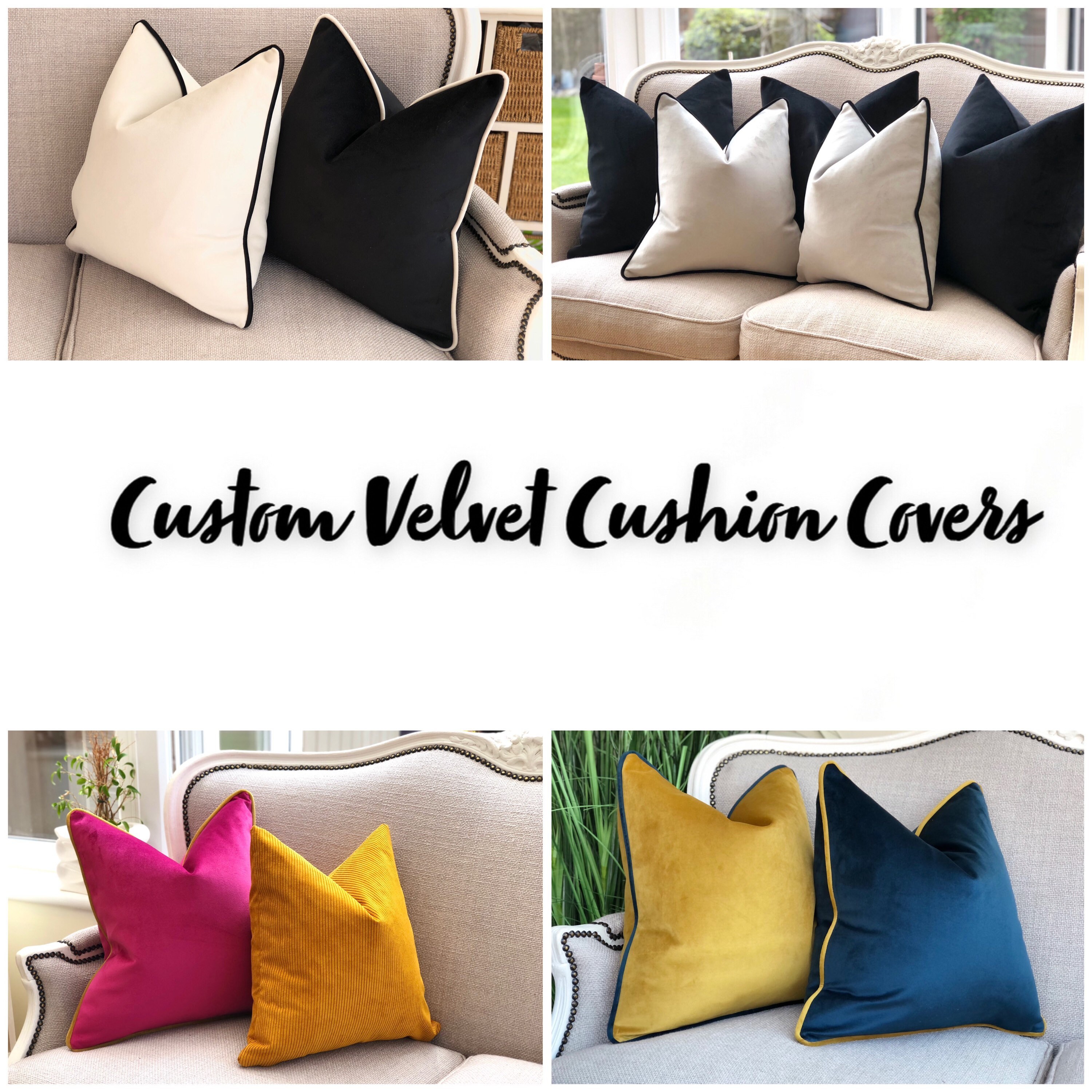 Cushion 2025 covers custom