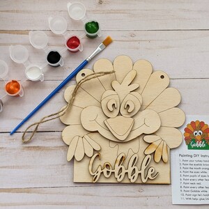 Thanksgiving Craft Kit, Thanksgiving Craft, DIY, Kids Craft, Thanksgiving Kids Craft