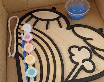 Rainbow Craft Kit - DIY, Great for kids or adults