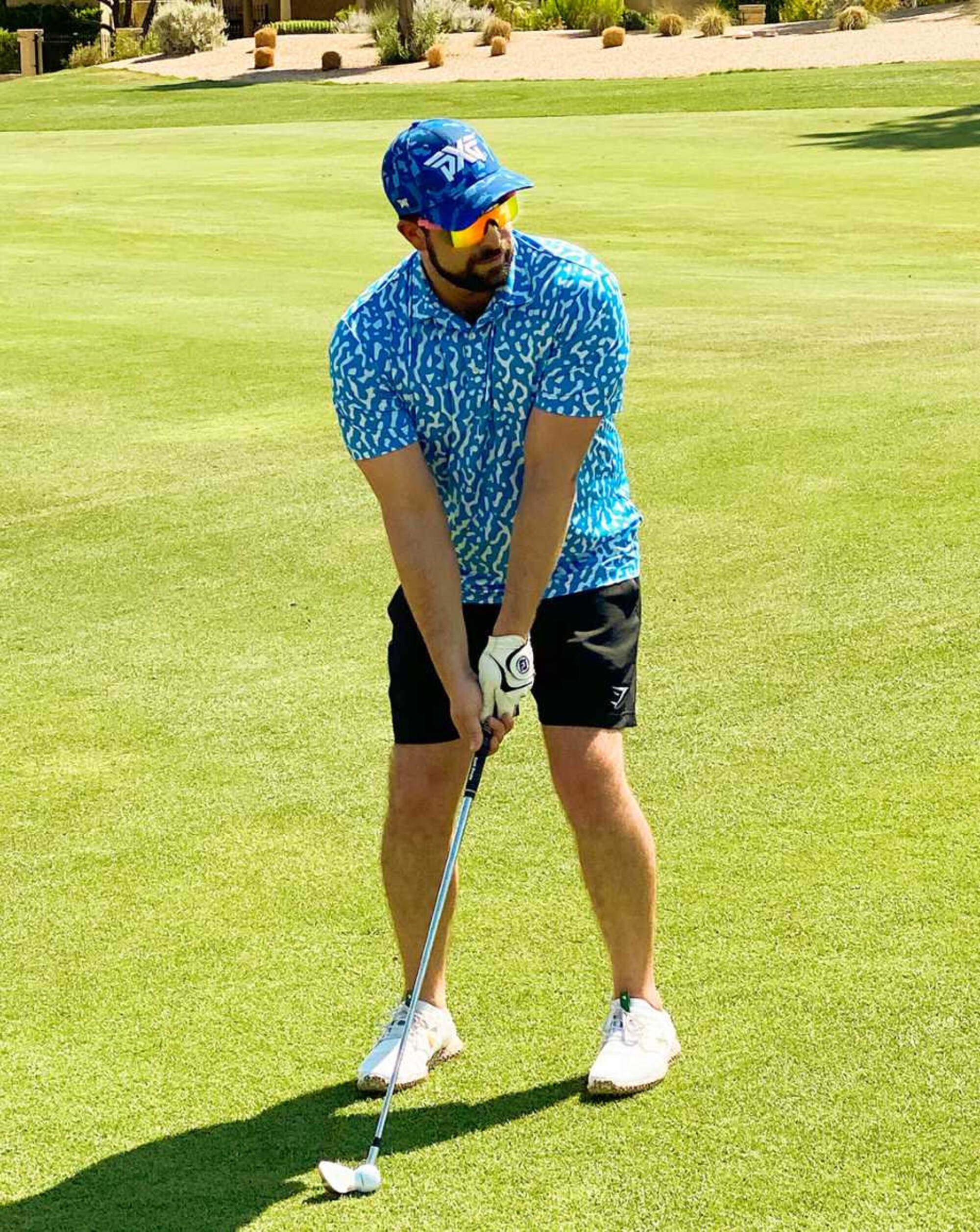 Blue Baller Golf Polo Shirt