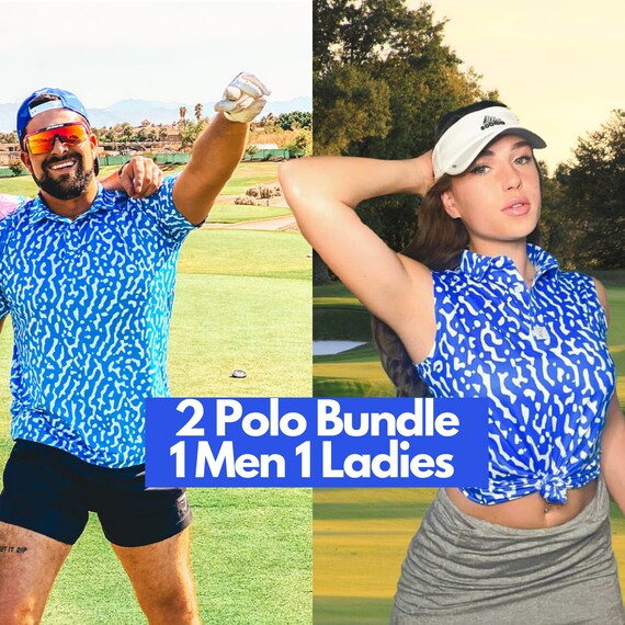 Matching Outfit Men and Women Golf Polo 