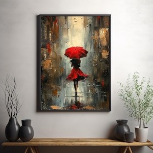 Rainy Day - Art mural numérique imprimable