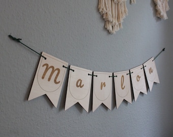 Pennant chain - garland - children's room - pennant - children's room decoration