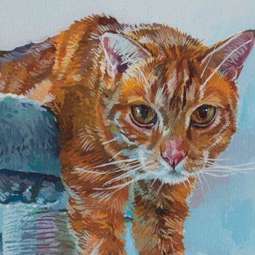 Pet Portrait (Custom Dog, Cat Painting, Gift and Heirloom shops for Pet Lovers, Holidays, Birthday, Anniversary)