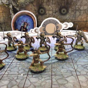 Goblins - 3D Resin Printed Hand Painted Size Small