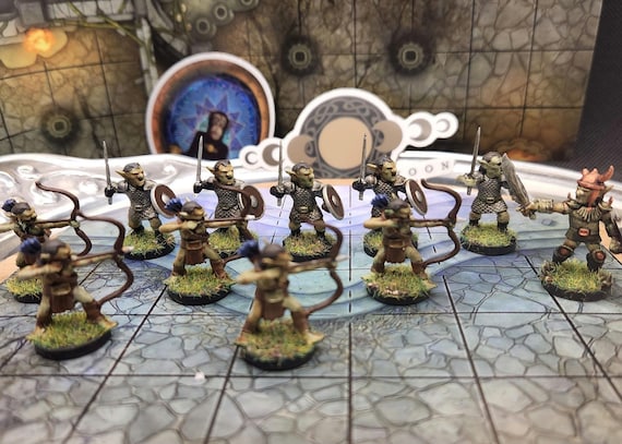 Goblins - 3D Resin Printed Hand Painted Size Small