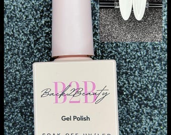 Vernis à ongles en gel UV blanc Stella/Vernis à ongles en gel blanc pur à LED de haute qualité, blanc pur/Vernis à ongles en gel blanc/Ongles à faire soi-même/0,5 oz