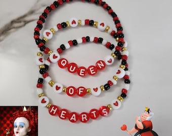 Queen of Hearts - Set of 3 bracelets!!!