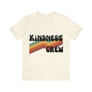 Retro Kindness Crew Team Group Unisex Jersey Short Sleeve Tee