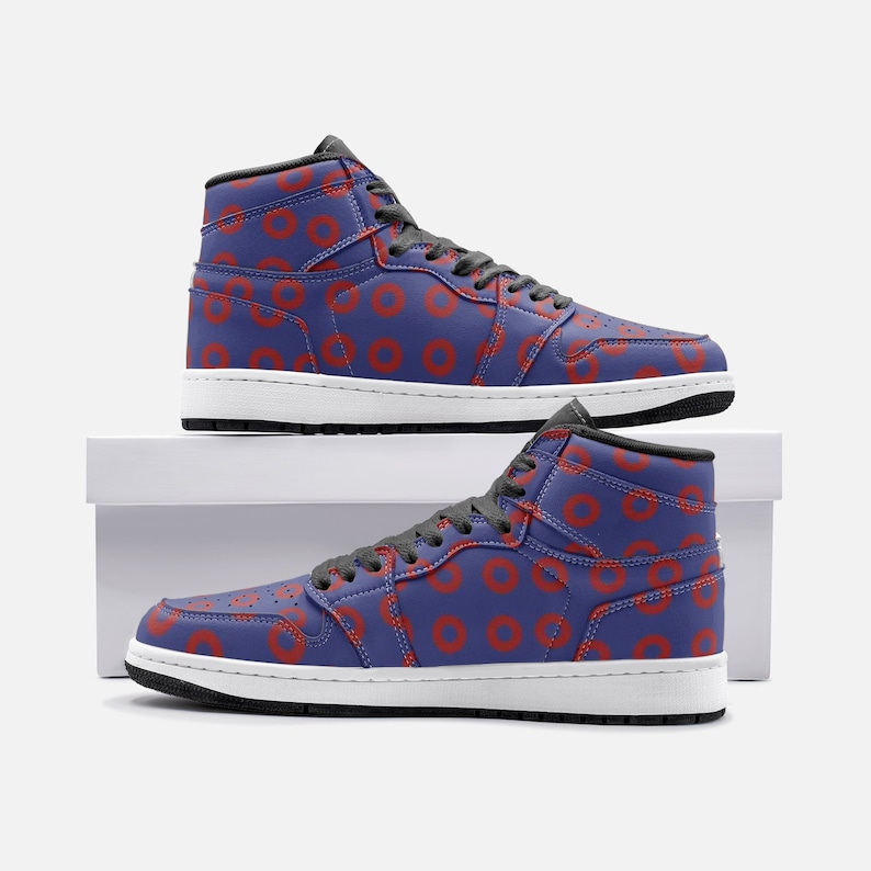 Donuts High Top Sneakers image 1