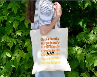 Gratitude Tote Bag