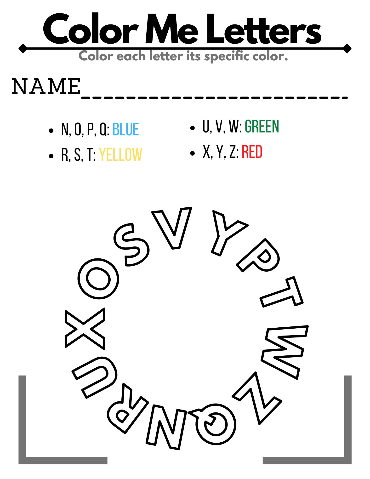 Colorme Worksheets - Etsy