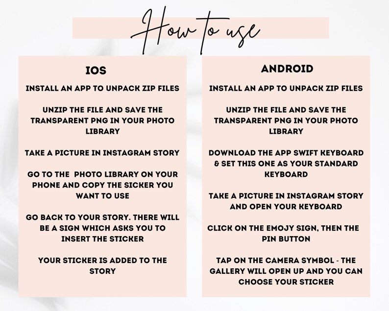 Instagram Story Sticker WEEKEND | Daily Basic Sticker Set | Everyday ...