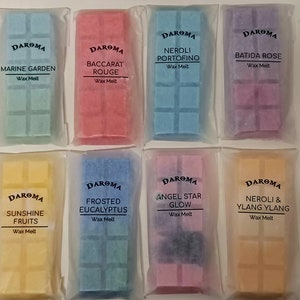 Wax Melt Snap Bars, Highly Scented Soy Wax Melts, Vegan Friendly Dupe Wax Melts, Strong Wax Melts, Hand Made In the UK