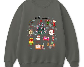 Comfort Colors 'Tis The Season Christmas Tee – Women's Holiday Shirt