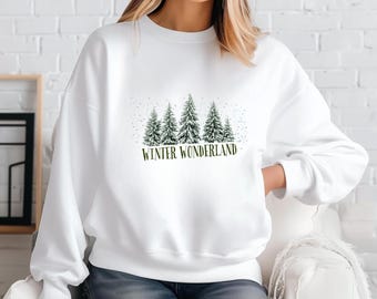 Winter Wonderland Christmas Sweatshirt – Holiday Tee