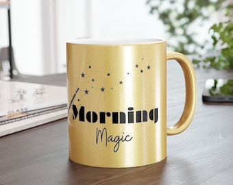 Taza Metálica (Plata\Oro)