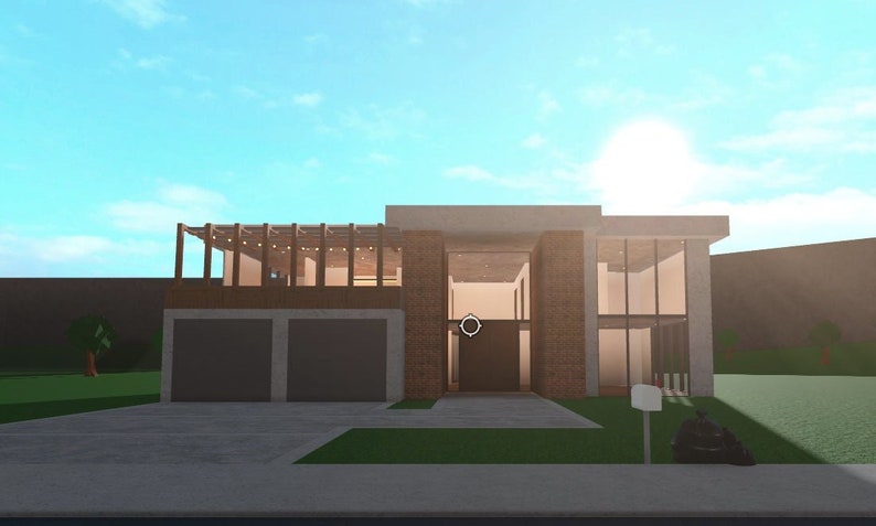 50k Bloxburg Modern House Template Etsy 50k Bloxburg Modern House Template Etsy