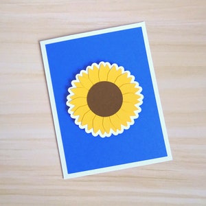 Sunflower Cards To Benefit Ukraine, Set of 6 Handmade Cards, Sunflower Cards For Ukraine, Support Ukraine