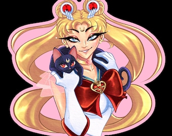 Sailor Moon 3" Star Holo Sticker