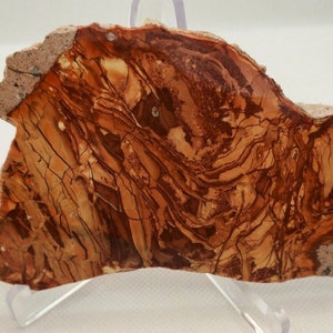 Large and beautiful Morrisonite Jasper slab (sister slab).