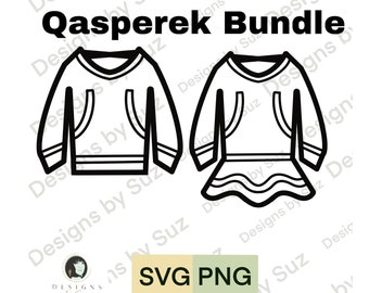 Qaspeq SVG, PNG, Digital File, Alaska Native qaspeq | Sublimation