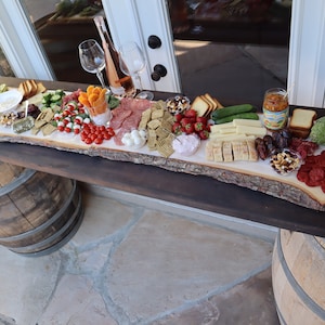 Extra Large Personalized Charcuterie Board, XXL Grazing Table Board, Meat &  Cheese Board, Wedding Platter Buffet Board, Huge Appetizer Board 