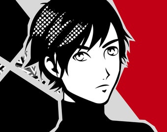 Persona 5 Drawing Etsy Persona 5 Drawing Etsy