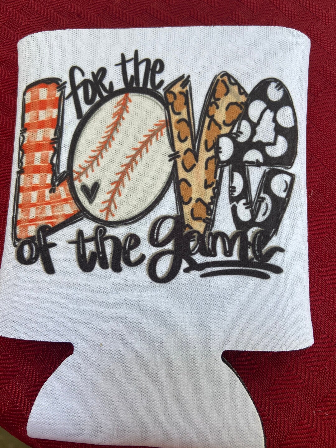 Baseball Koozie Etsy