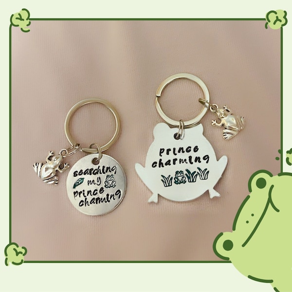 Hand stamped - Prince Charming in Froggy Collection