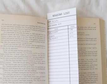 Druckbare Lesezeichen, Leseliste Lesezeichen, druckbare Lesezeichen, Vintage Lesezeichen Lesezeichen, Lesezeichen druckbar, Buch Tracker druckbar