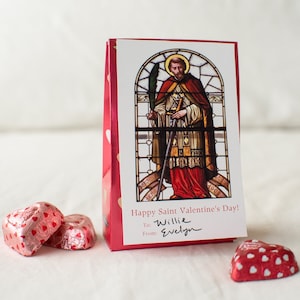 Katholische Valentinstagskarte, katholische Valentinstagskarte, katholische Valentinstagskarten, katholische Valentinstagskarte, katholische Süßigkeitsbörsenkarte