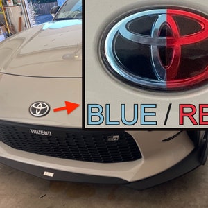 GR86 Emblem Badge Color Change Precut Tint Overlays 2022 2023 2024 GR86