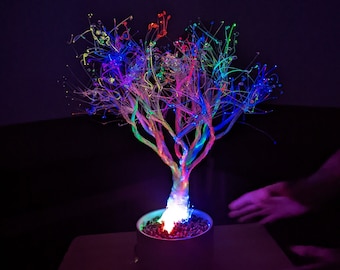 Xylem Dream - Fiber Optic Woven Tree Lamp! (Large)