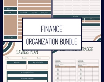 Finance Organization Bundle